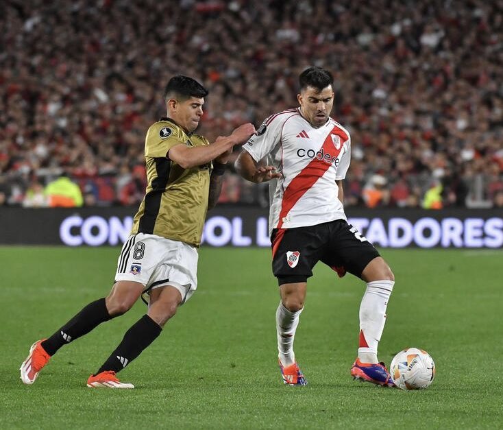 A Semis de #Libertadores! Orgulloso de este equipo, vamos <a href="/RiverPlate/">River Plate</a> ⚪️🔴⚪️