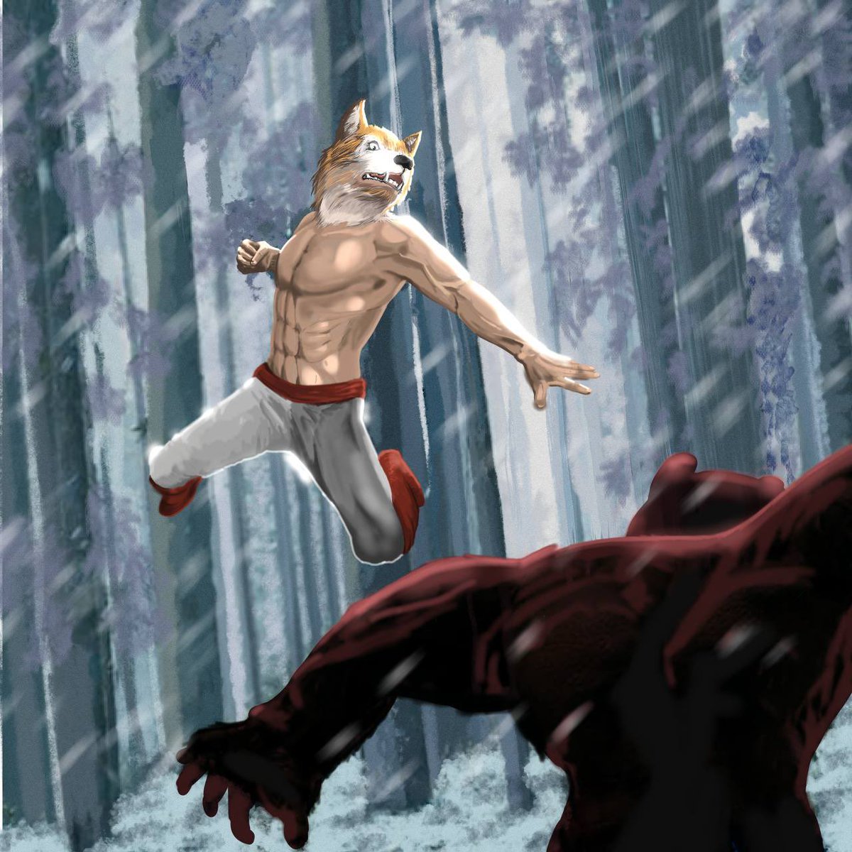 Winter is coming… ❄️ 🥊 🐶