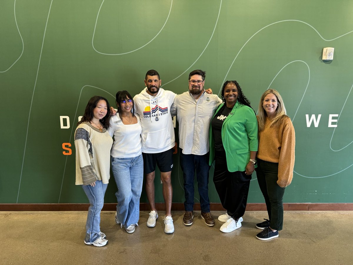 What did I do for my birthday?… I hung with some pretty cool peops, ⁦<a href="/CSUFootball/">Colorado State Football</a>⁩ in their bye week and decided prioritizing the civic engagement. Having ⁦<a href="/NewEraColorado/">New Era Colorado</a>⁩ and CSU Straayer Center leadership to facilitate was definitely giving #StalwartRam vibes!