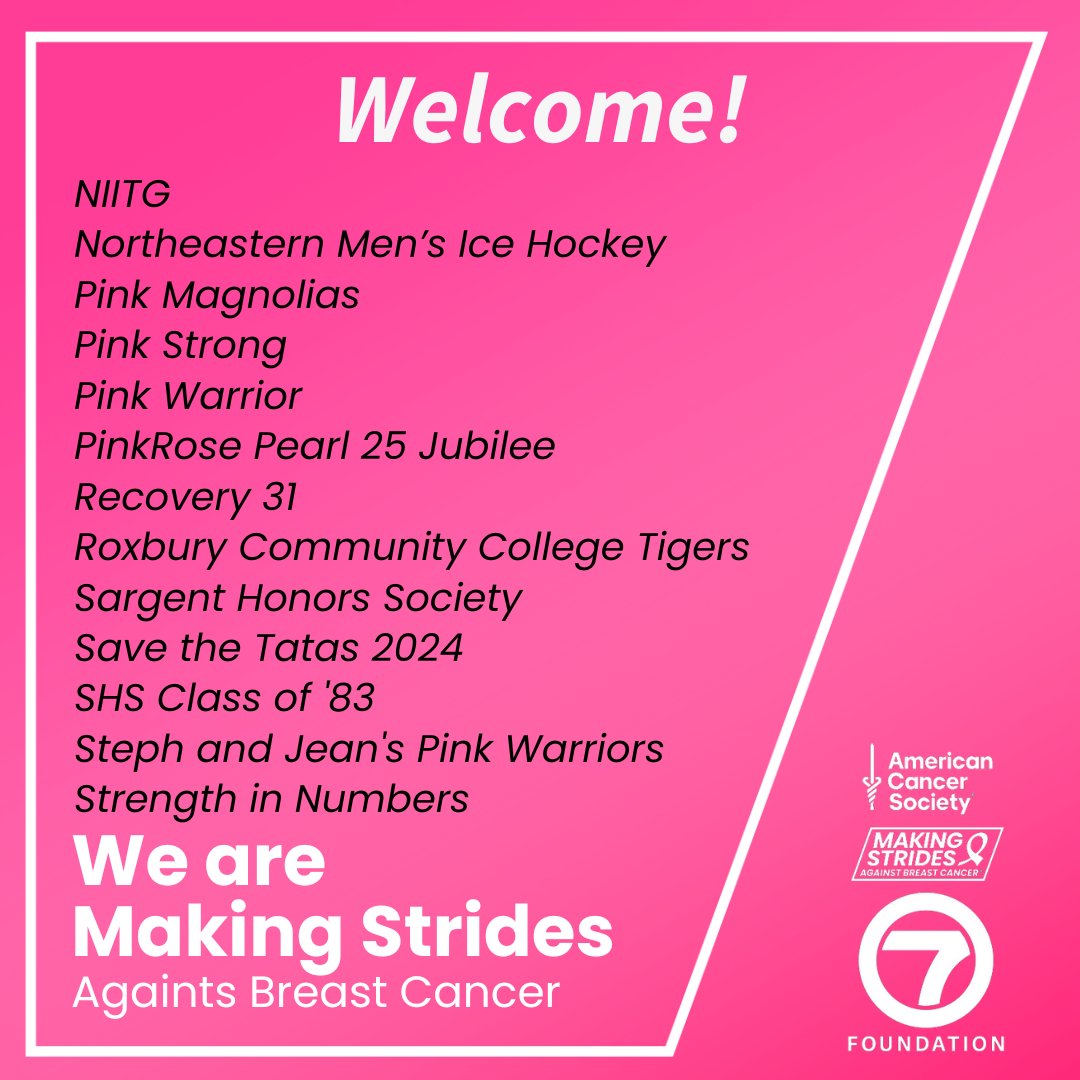 Making Strides Boston tweet media