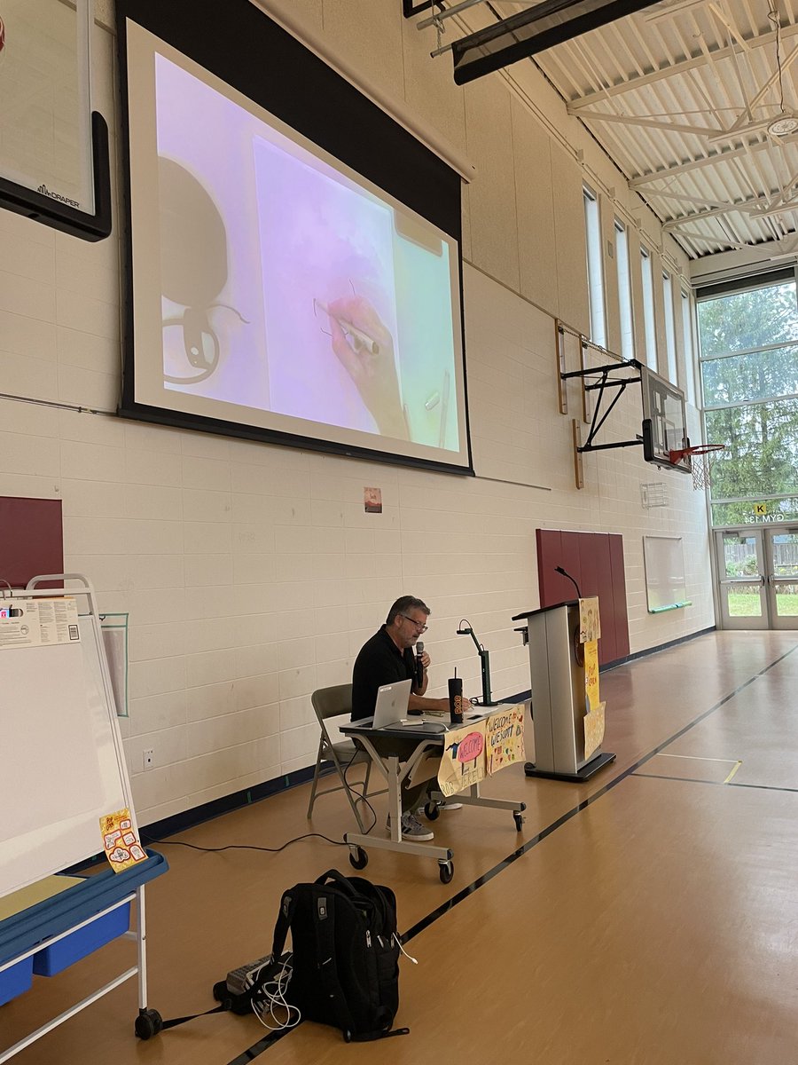 Wescott School LMC (@wescottlmc) on Twitter photo We had a wonderful visit with author/illustrator Rob Harrell today! Thank you <a href="/HarrellRob/">Rob Harrell</a> for sharing your writing experience with our 4th & 5th graders, and thank you @thebookstall & <a href="/penguinkids/">Penguin Kids</a> for making this happen! #d30learns We had a wonderful visit with author/illustrator Rob Harrell today! Thank you <a href="/HarrellRob/">Rob Harrell</a> for sharing your writing experience with our 4th & 5th graders, and thank you @thebookstall & <a href="/penguinkids/">Penguin Kids</a> for making this happen! #d30learns