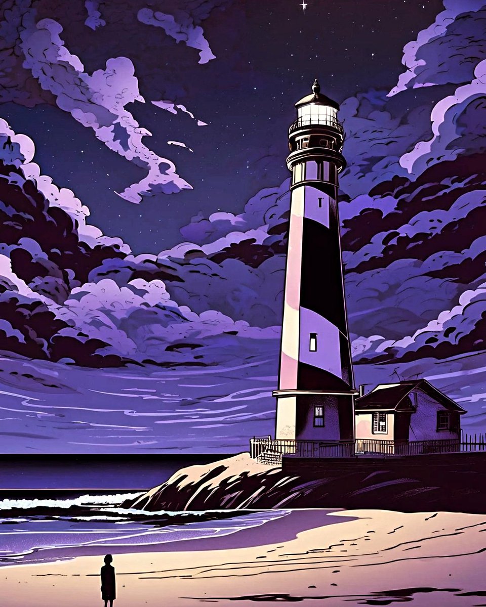 Y así, mientras las olas susurraban secretos antiguos, ella contempló la luz dentro del faro y se preguntó: "¿Es la luz que brilla en nuestro interior más poderosa que la que busca iluminar el mundo?" 💡💫

#SueñosLúcidos