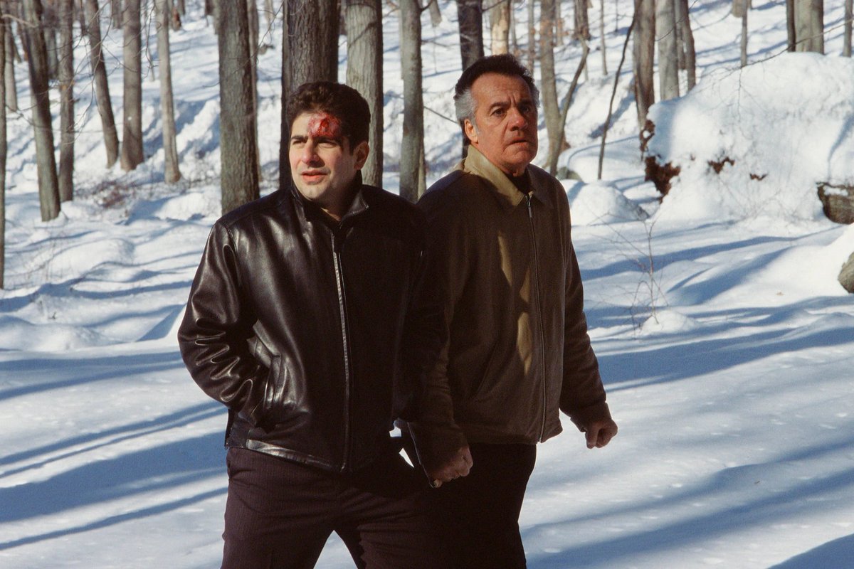 SopranosWorld's tweet photo. When my friend and I go on a side quest that goes terribly terribly wrong https://t.co/VovQdrTQwy