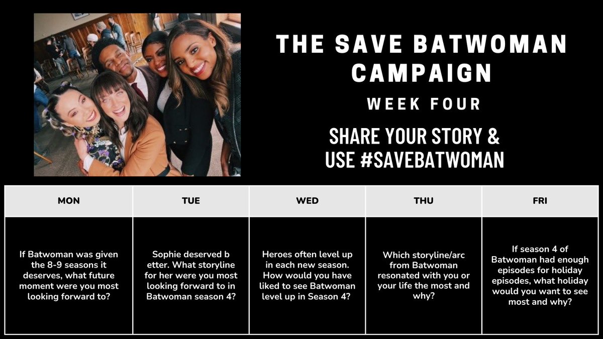 SaveBatwoman's tweet photo. That's the end of the hour Bat fam!

But not the end of the night or the fight. So let's keep it going!

But if you gotta go, come back tomorrow and be prepared to "Level up" 

#SaveBatwoman https://t.co/WL31eyLNE7