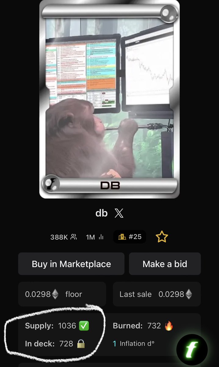 MadVincent666's tweet photo. .@fantasy_top_ Playbook #15: “Utilization”

WTF is utilization, Vincent? It’s your secret weapon to dominate the competition! 💪

Fantasy Top is packed with “cheat codes” if you know how to use them. Utilization rate tells you how popular a hero card is in tournaments. The higher the rate, the more people are using it - and that’s key info for your strategy.

Example time:

• @farokh : 1238 cards minted, 693 in decks = ~56% utilization.

• @tier10k : 1036 cards minted, 728 in decks = ~70% utilization.

This information helps you understand which cards are popular and widely played. The higher the utilization, the more likely it’s a strong choice for your deck.

Use this knowledge to build a deck that crushes the competition.

Hope this guide helps you in your Fantasy Top journey!

Your favorite coach,
Fantardio Vincent 🏆