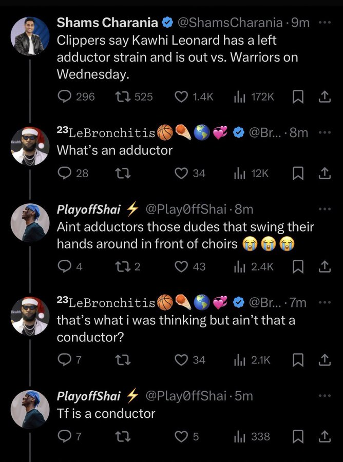 HoodiiMamba's tweet photo. The Worst/Funniest NBA Twitter Screenshots of all time

Thread 🧵 https://t.co/p55VLupPed