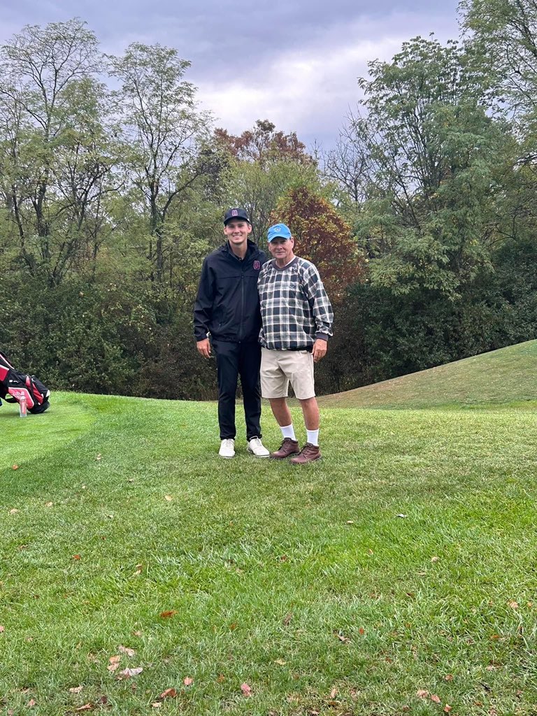 Malachi qualified for the first round of the state tournament today shooting a 78 at Eagle Creek Country Club.  We are on to Shelbyville!! <a href="/MalachiMefford/">Malachi Mefford</a>