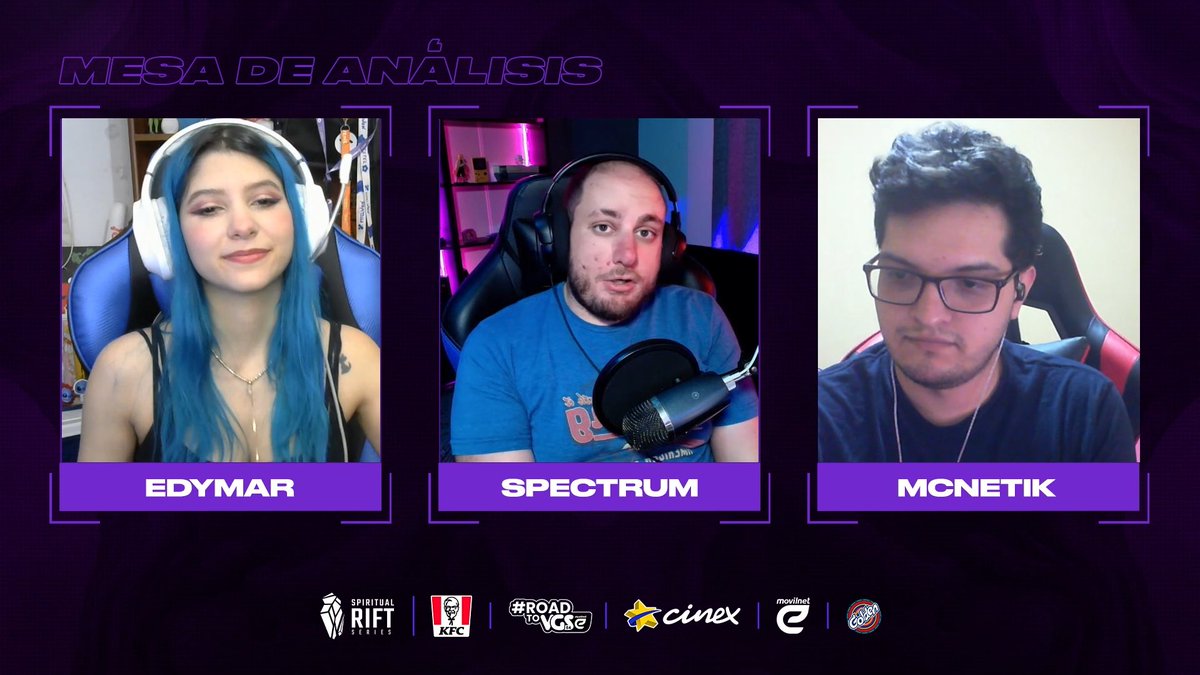 LGAplay's tweet photo. ¡SALUDEMOS A NUESTRA MESA DE ANÁLISIS @Edymar98, @SpectruMTVz y @Mcnetik! 👏
#SpiritualRiftSeries #SRSC24 https://t.co/wTIPW5bHBQ