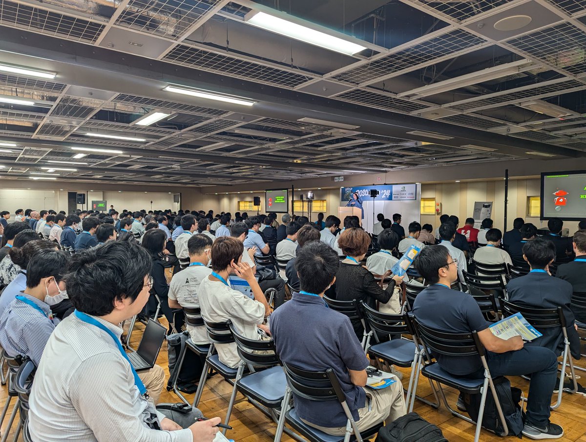 ykknkgw's tweet image. ROSConJP2024始まりました！

#ROSConJP 
#ROSConJP2024