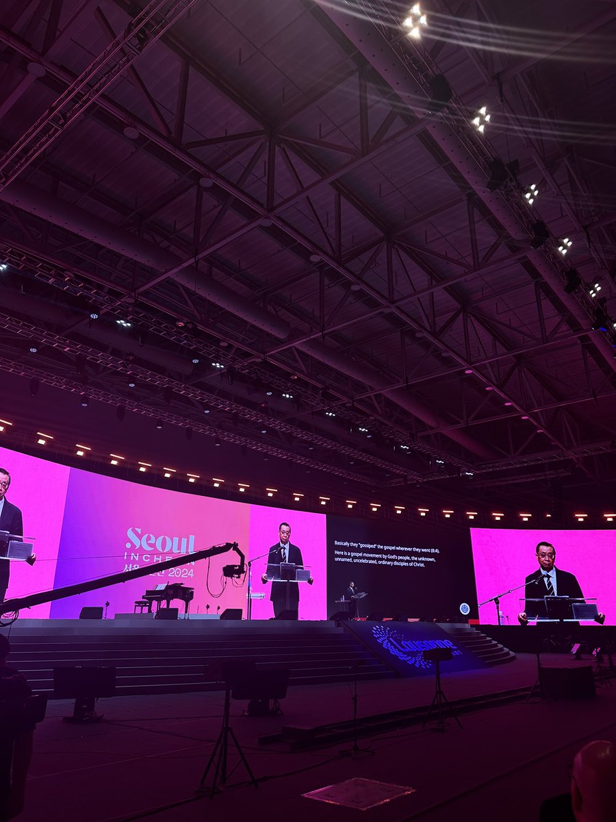 “For persecution never kills the church. But a compromised Gospel will” 

— Dr. Patrick Fung

#L4Congress