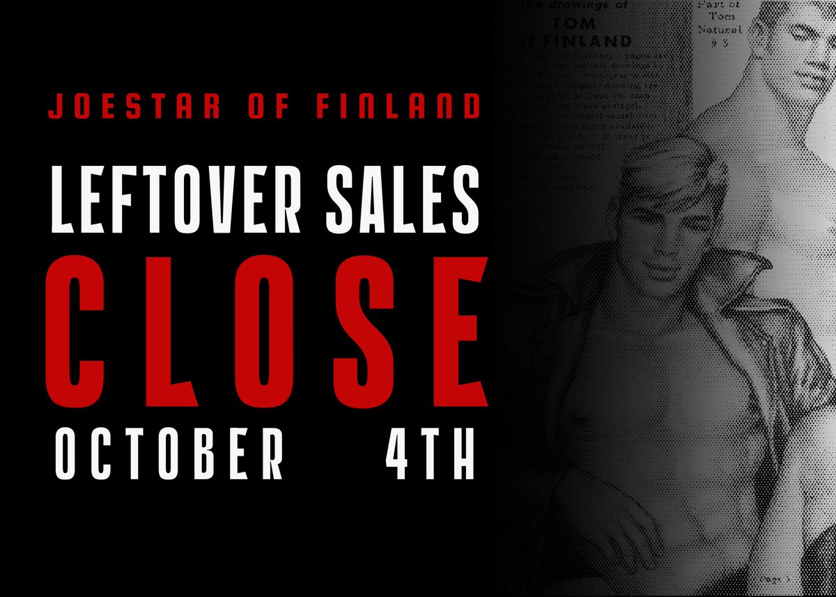 There are a limited number of physical zines and merch leftover - leftover sales will close October 4th! Orders will be processed and shipped from October 7th-11th and the final donations will be made that weekend. 
Thank you again for all the support~ 
Whips and kisses,
JoF Mods