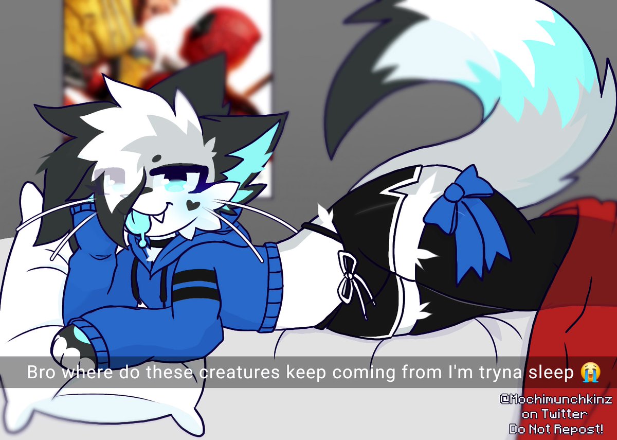 A special night time visitor~ Pt.2
(Not again-)