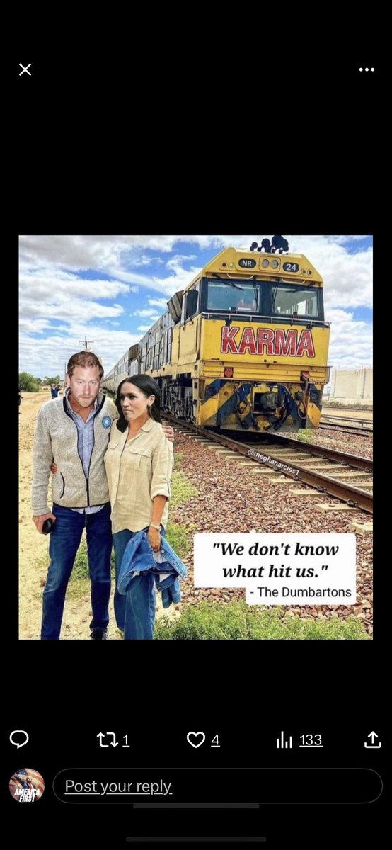 0Rthebest91033's tweet photo. #HowEmbarrassingHarryAndMeghan
#MeghanMarkleEscortGriftersAndLiar #HarryAndMeghanAreLyingHypocrites #SussexDivorceWatch #ShutUpMeghan #FOHarry #MeghanMarkleIsAFraud #MeghanMarkleIsTheProblem #HarryAndMeghanDumbAndDesperate #DukeOfStupidity #DukeAndDuchessOfMisInformation https://t.co/rl2J8DE3dw