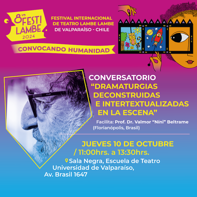 Festilambe's tweet photo. No te quedes fuera de las ACTIVIDADES DE FORMACIÓN del 8vo Festilambe de Valparaíso
INSCRÍBETE, son gratuitas: https://t.co/al21U9LNGo https://t.co/ynelrvWA44