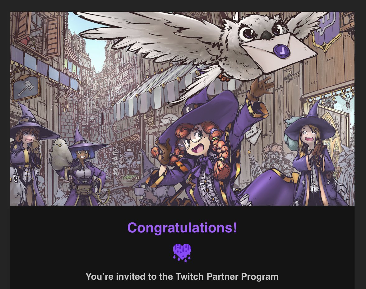 So uh….

This happened a few minutes before I went live tonight…

#Partner #TwitchPartner