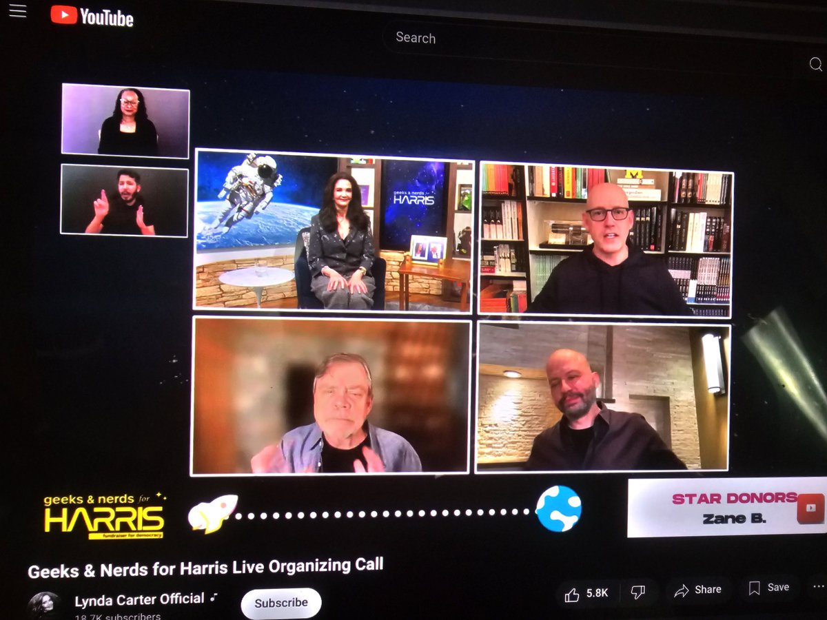 If you're not on the geeks for harris call right now you are missing out.