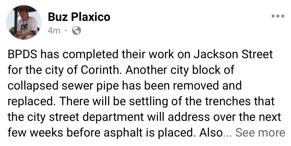 City of Corinth MS (@corinthms) on Twitter photo 