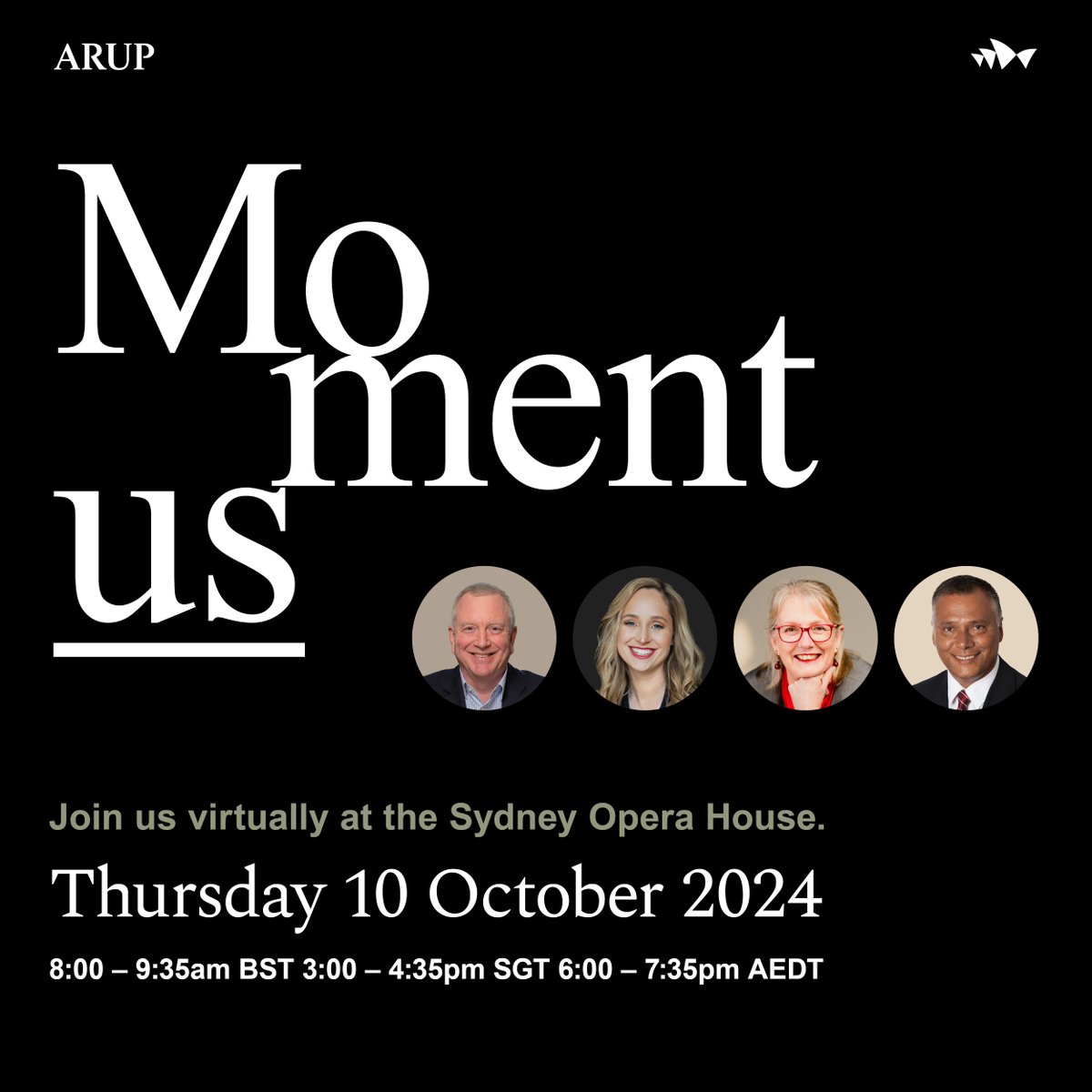Arup (@arup) on Twitter photo Join us virtually at the <a href="/SydOperaHouse/">Sydney Opera House</a> for Momentus ā a global event bringing together experts from business, government, private sector and academia to discuss how together we can accelerate action to address the challenges of climate change. Register bit.ly/47BPiHx Join us virtually at the <a href="/SydOperaHouse/">Sydney Opera House</a> for Momentus ā a global event bringing together experts from business, government, private sector and academia to discuss how together we can accelerate action to address the challenges of climate change. Register bit.ly/47BPiHx