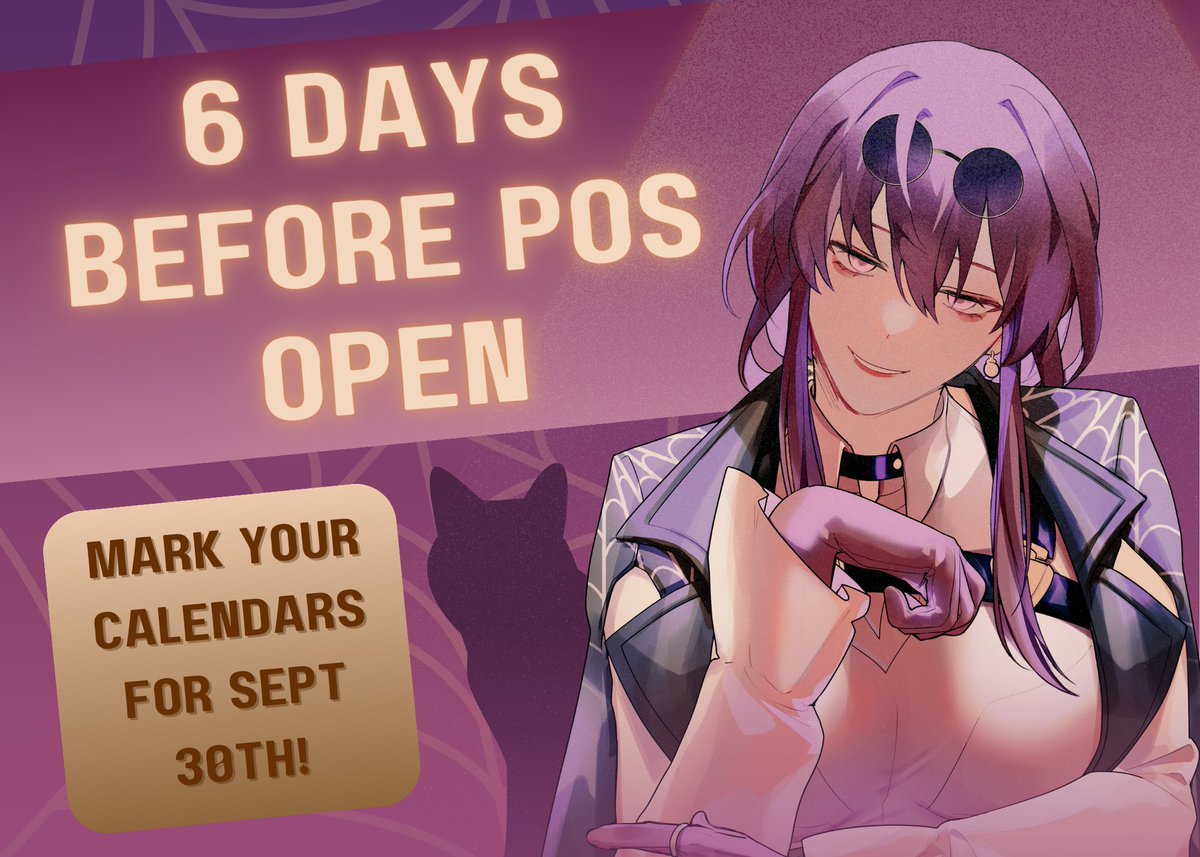 Six more days to go! Things are coming together behind the scenes and we hope your excitement grows everyday~ 🌂