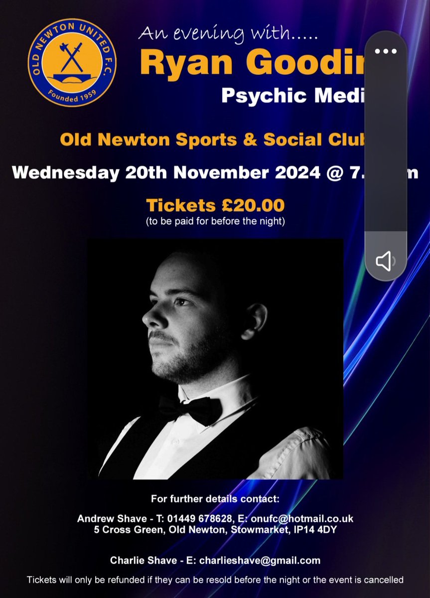 OldNewtonUnited's tweet photo. Tickets now on sale and are expected to sell fast, please get in touch to ensure you dont miss out..... https://t.co/gVkGDxAZaE