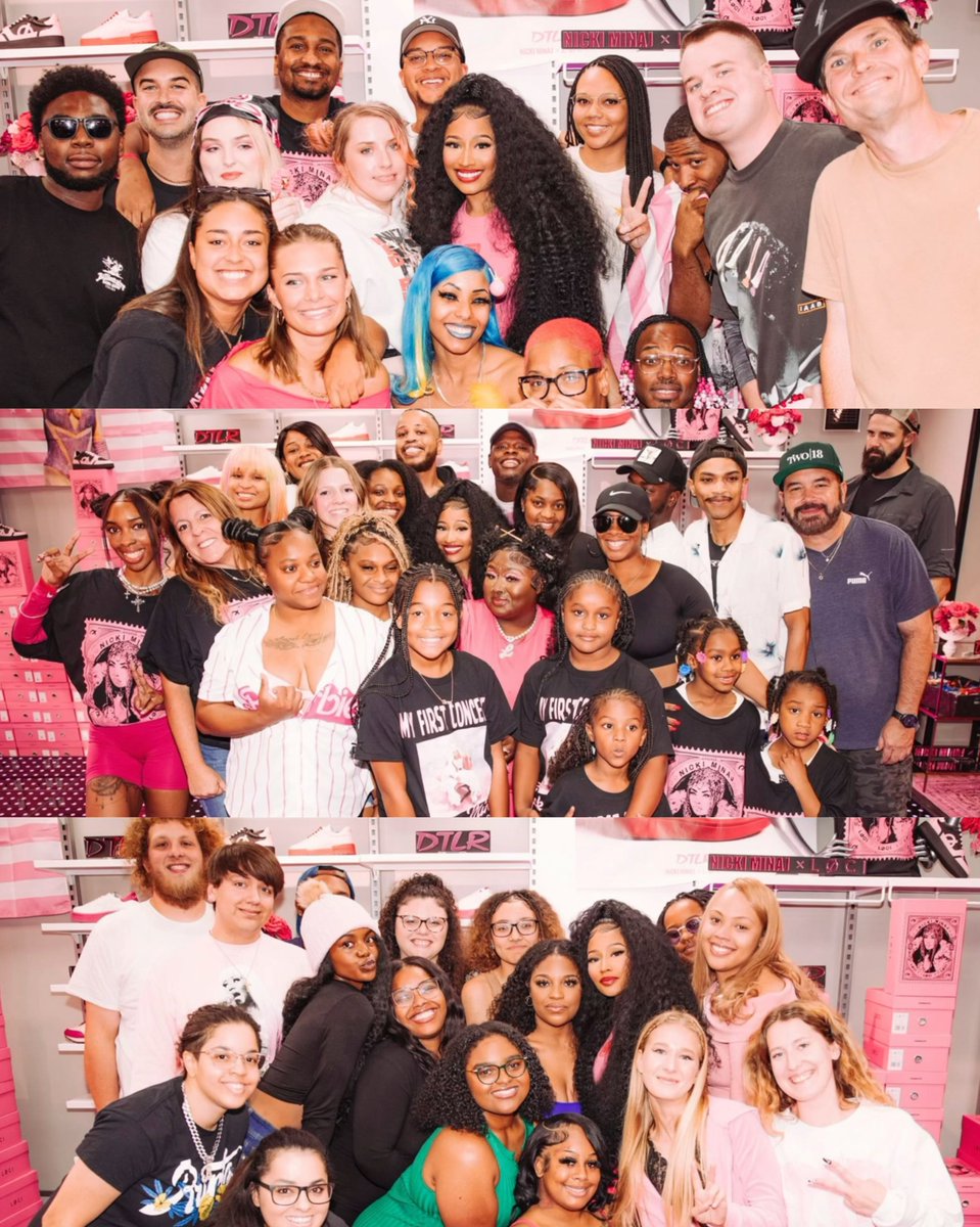 nmcaviar's tweet image. New photos of the Barbz meeting @NICKIMINAJ at the #NickiDTLR event.