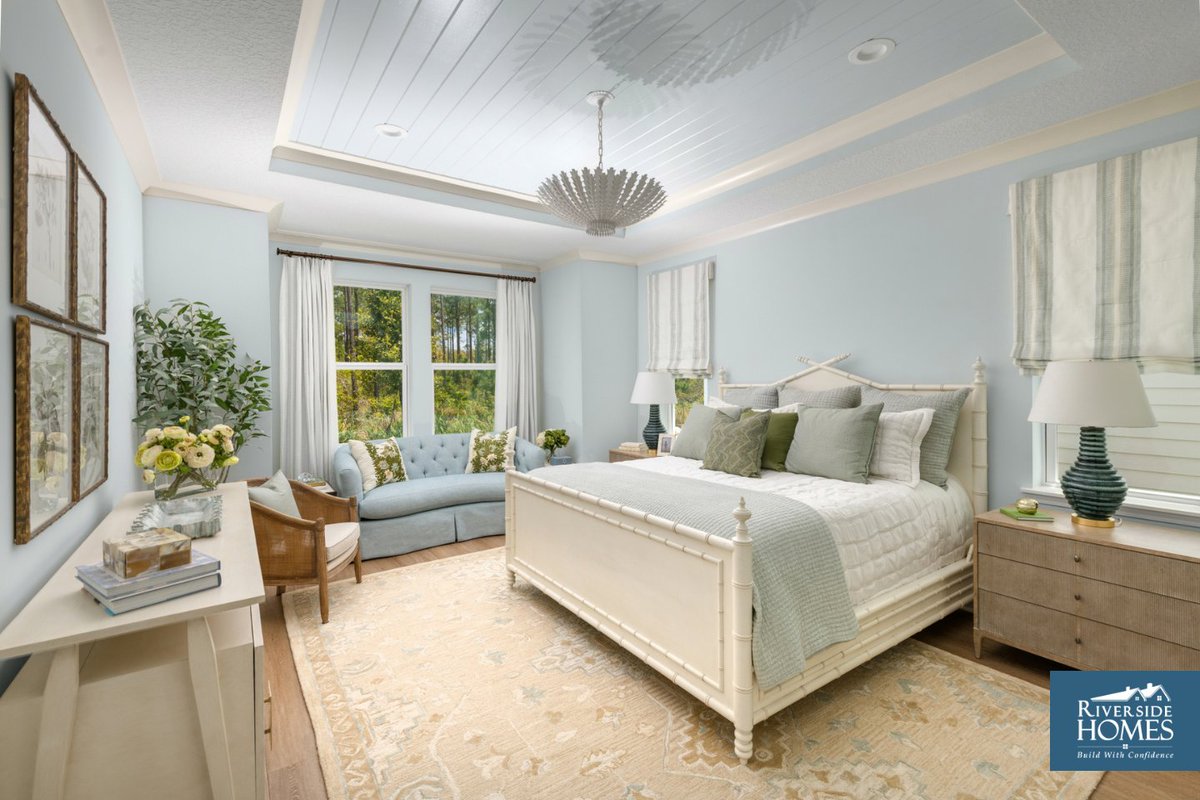 MyRiversideHome's tweet photo. We’ve found the perfect spot to unwind after a long day. 🛏️ When designing #homes, we focus on creating peaceful, functional spaces like this #bedroom that blend comfort and style. Explore our #bedroomdesigns and imagine your own sanctuary: https://t.co/AhiSv9PKiD https://t.co/WA5b7ttqOT