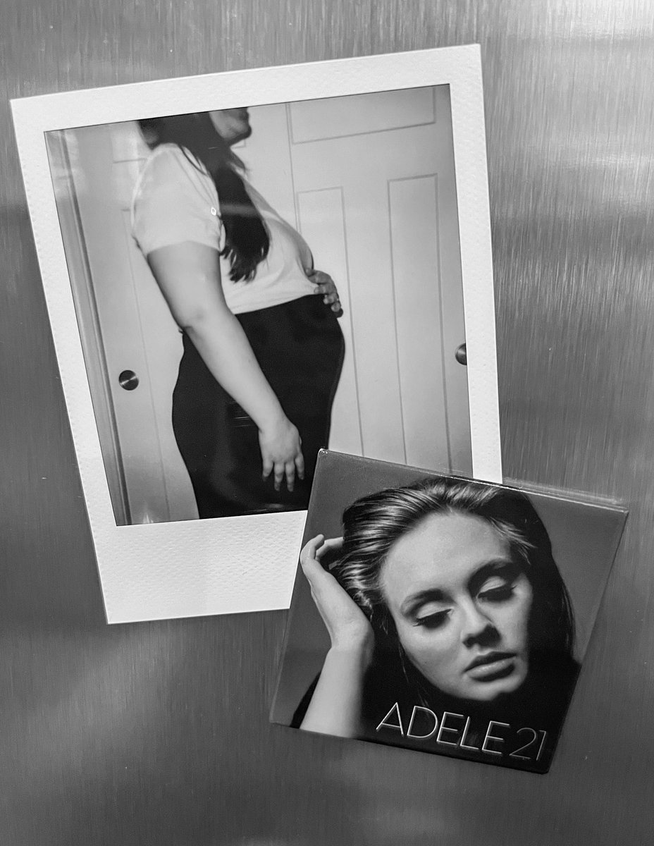 at some point a long time ago I decided if I ever had kids, I’d document the weeks related to <a href="/Adele/">Adele</a> albums. But then I forgot at 19 😅 anywho, here’s my little love at 21: