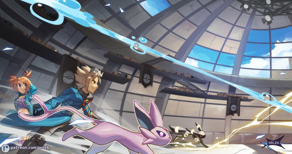 My latest Pokémon Colosseum illustration, I need to start working on more Colosseum stuff ✏️