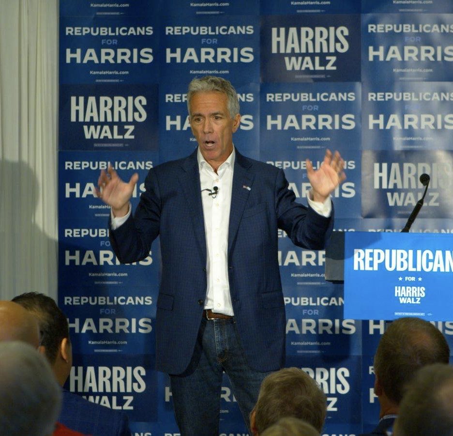 On the ground today in Pennsylvania at a Republicans for Harris rally. Everyone in attendance fired up these final 43 days to encourage their neighbors &amp; Republican friends to make calls &amp; knock on doors to get out the vote for ⁦<a href="/KamalaHarris/">Kamala Harris</a>⁩. ⁦@RepsForHarris⁩