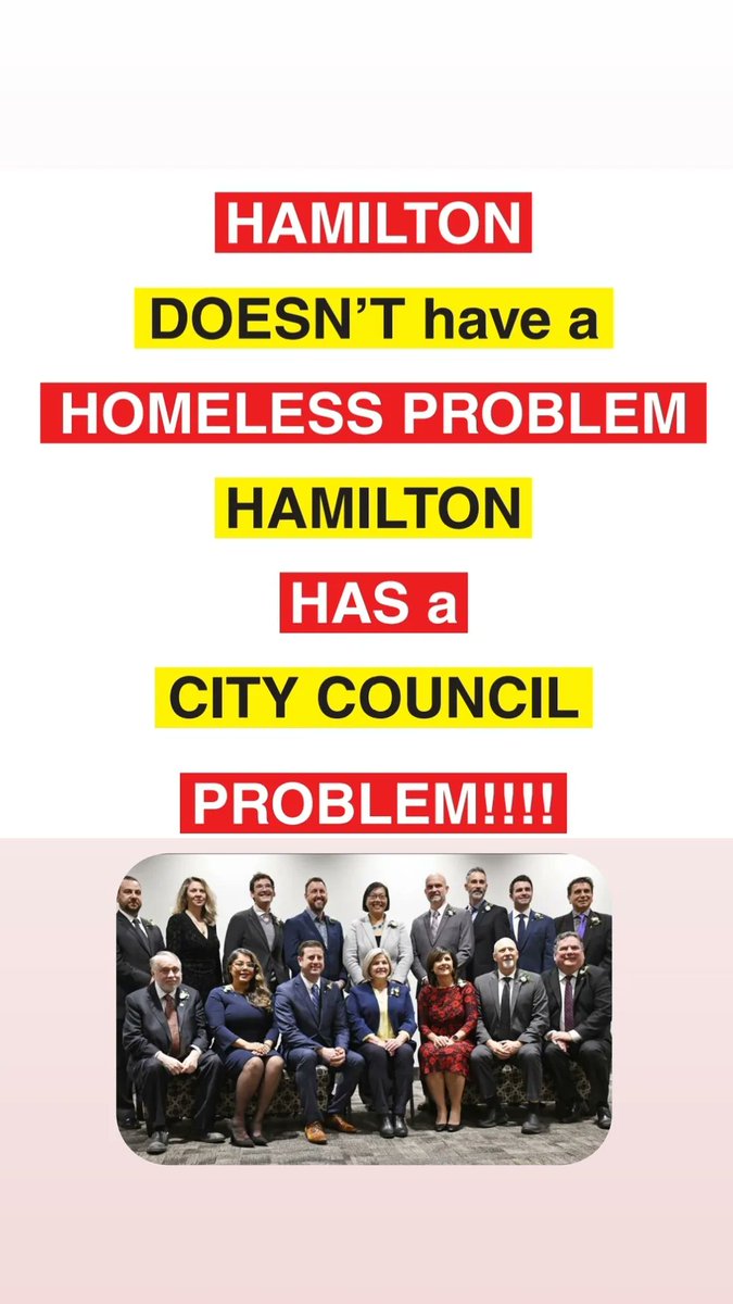 ConcernHamilton's tweet image. #citycouncilhamilton doesn't have a homeless problem we have a #citycouncil problem.
#hamiltontalks #hamiltonnews #hamont #hamon #hamiltontiktok #hamiltonpolitics