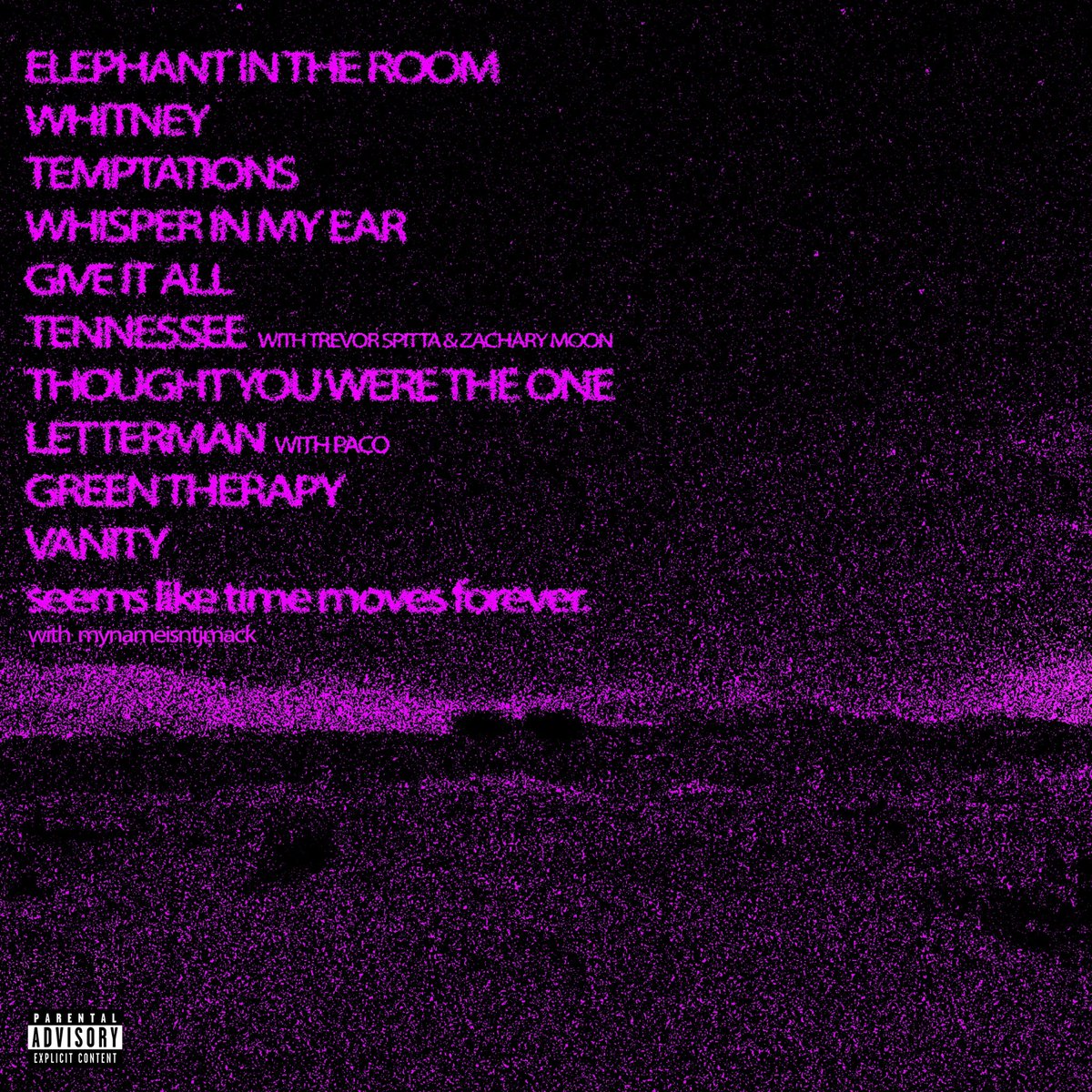 MY DEBUT ALBUM. TRACKLIST.