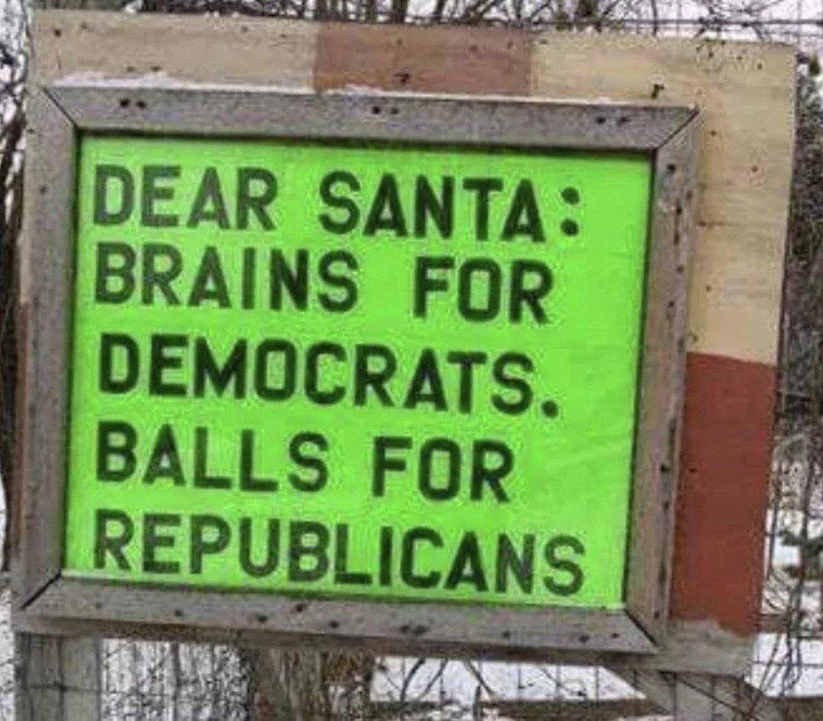 RichardGSc35245's tweet photo. AN EARLY XMAS WISH 😄

TAKE BACK AMERICA!