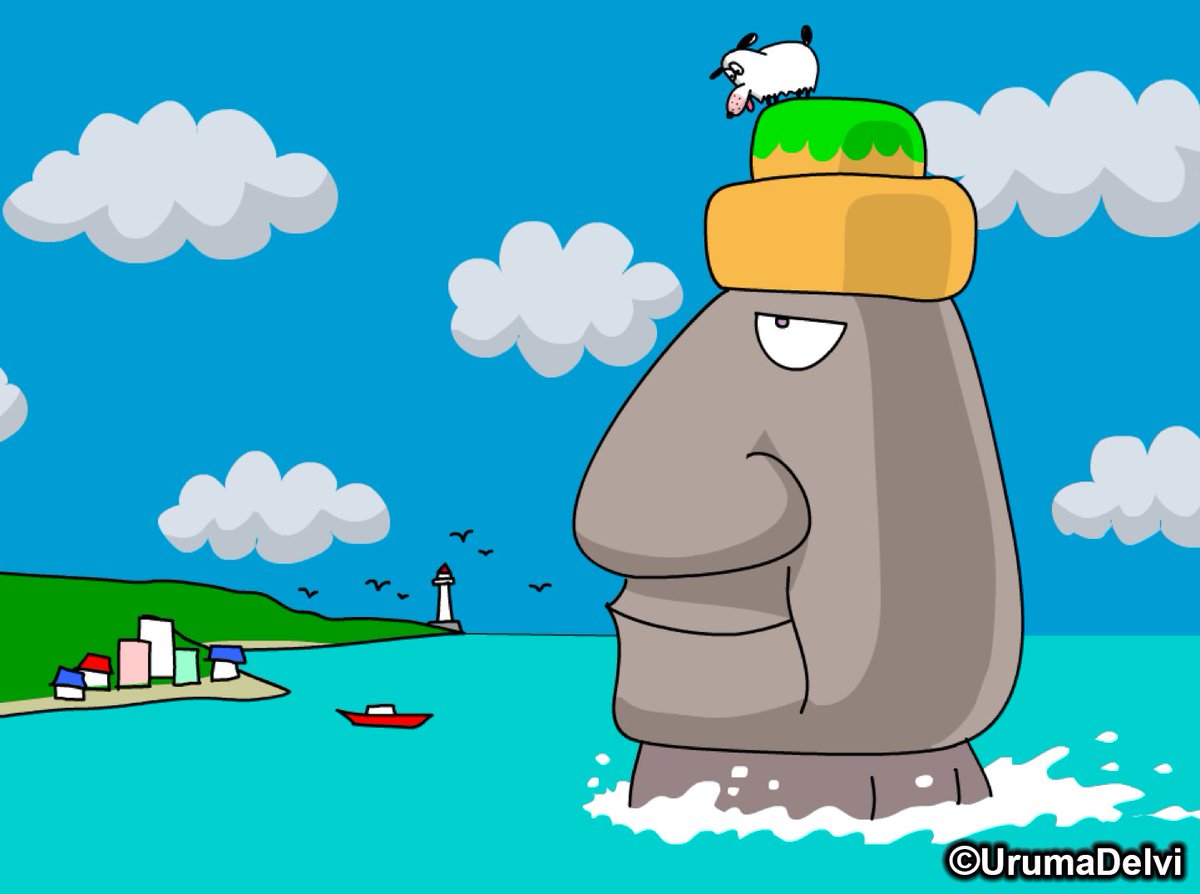 ほっと犬(5) / Hotto-ken(5)
[今日の気分 / Daily Cartoon] 2024/8/21 No.5401
urumadelvi.com/feeling/fjs/#5…