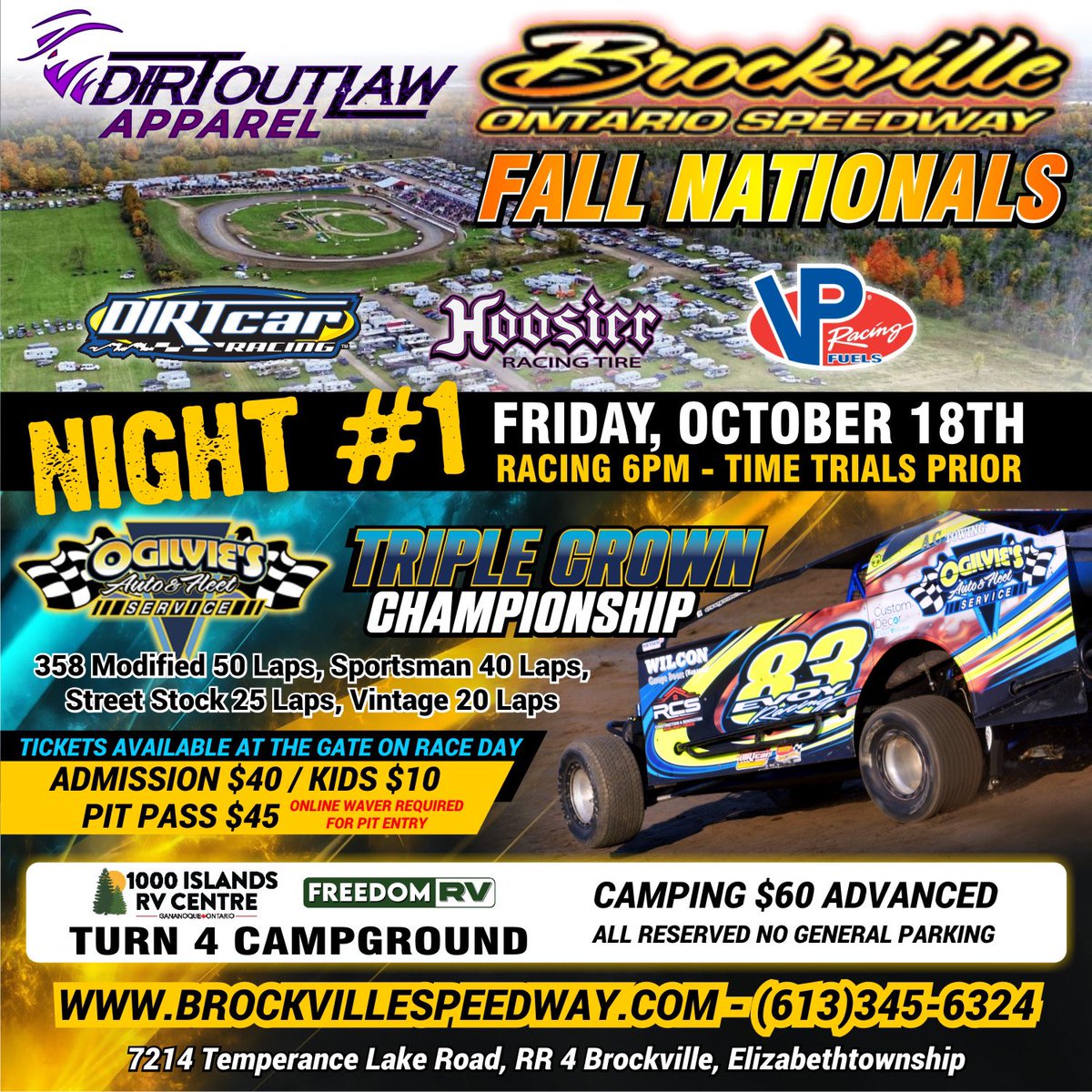 brockville speedway tweet media