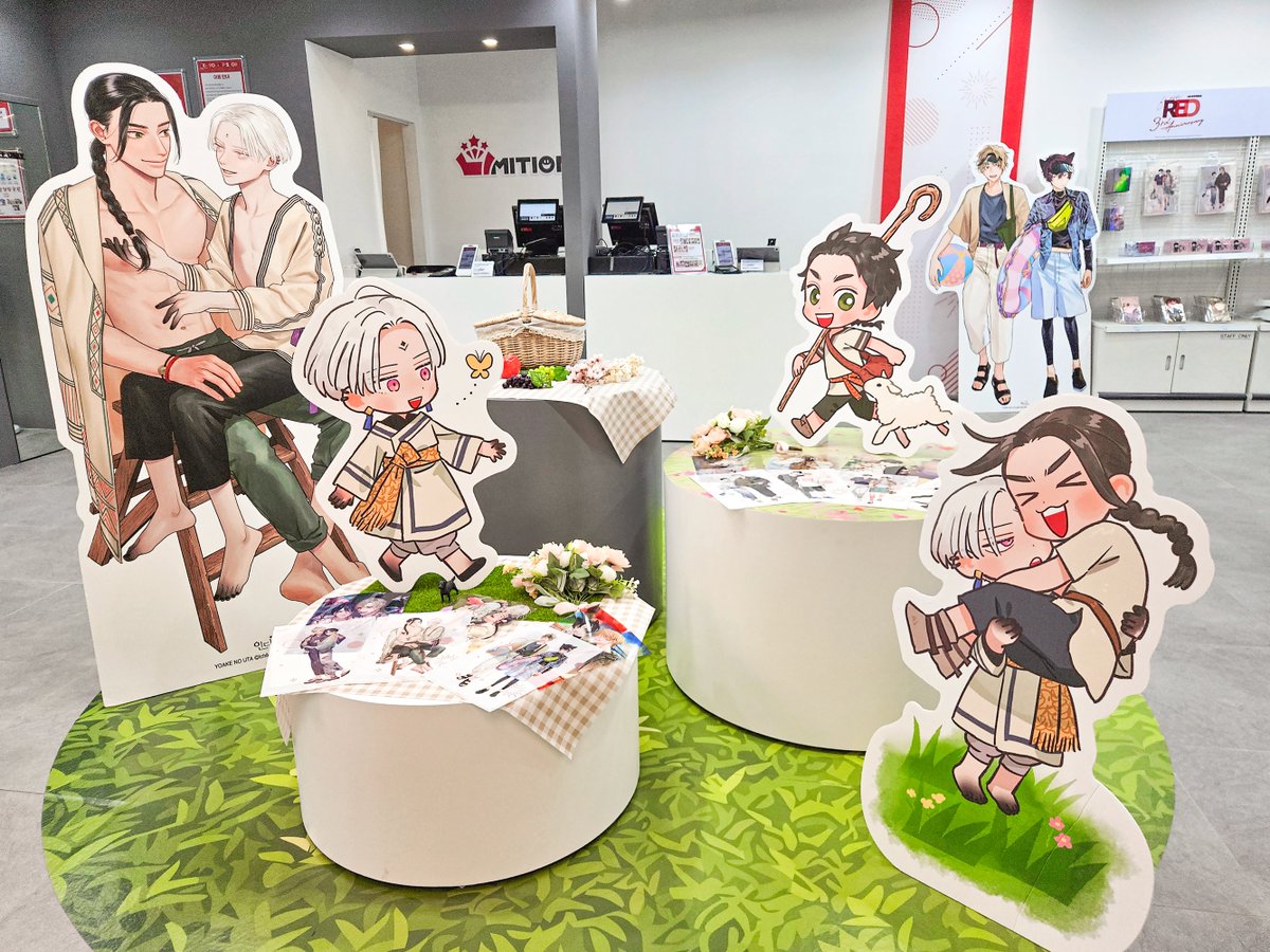 indigocomic_bl's tweet image. from RED 한국 3주년 × LIMITION
❤️POP-UP STORE❤️

요렇게 귀엽게 꾸며져 있답니다 |ૂ•ᴗ•⸝⸝)”
AK PLAZA 홍대 4층 LIMITION에서 만나요‼️
#리밋션 #LIMITION #굿즈 #팝업스토어 #fromRED #fromRED3주년 #인디고