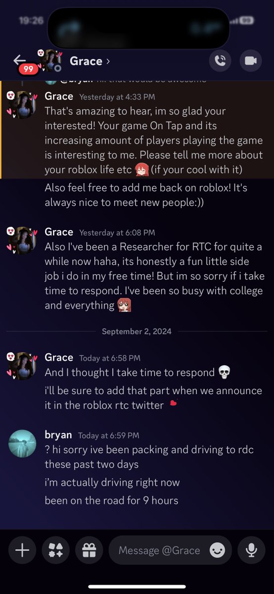 FouledRBLX's tweet image. Hi all! If this user @gracexoxos reaches out to you wanting to write an article for RTC, do not respond. She does not work for RTC and will try to send you a discord link to open a ticket. Thank you the team at @Roblox_RTC for reaching back out and helping.