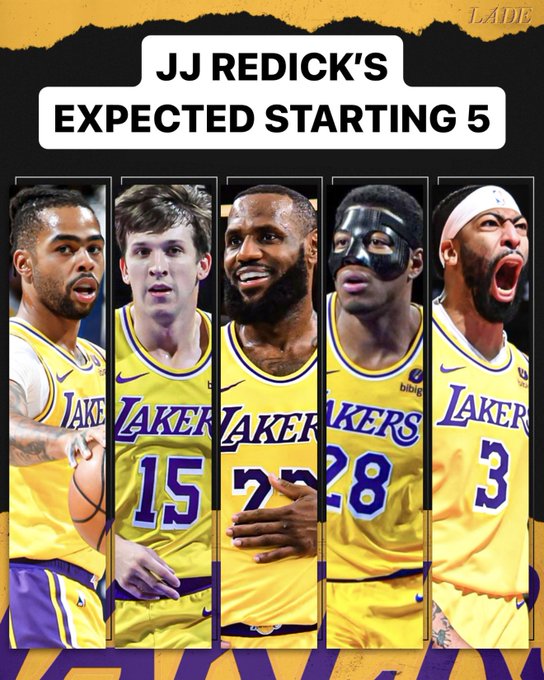 Lakers Starting 5 For Opening Night Revealed Heavy Sports Lakers Starting 5 For Opening Night Revealed Heavy Sports