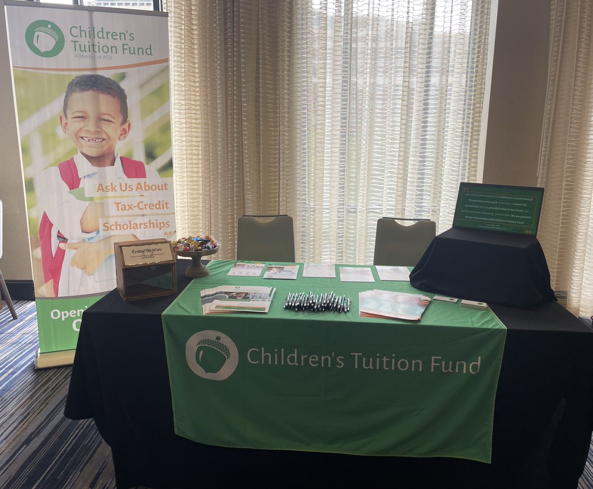 CTF_ACSI's tweet photo. Children's Tuition Fund is Promoting Private School Education Scholarships at the COST Annual Meeting in St. Louis, Missouri to advocate for increased support of private school education through tax-credit scholarships.  Full posting: https://t.co/XJeK5mmwL9 https://t.co/w8T6aAWYSF