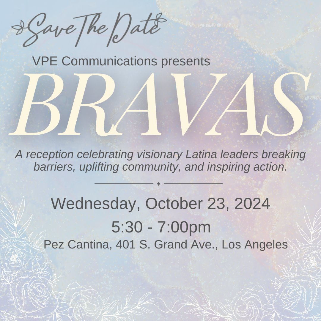 We invite you to a celebration of visionary Latina leaders breaking barriers, uplifting community, and inspiring action. Join us for a reception and a brief program featuring the inspiring stories of our honorees. 
.
More details to follow:bit.ly/3MWFMoM