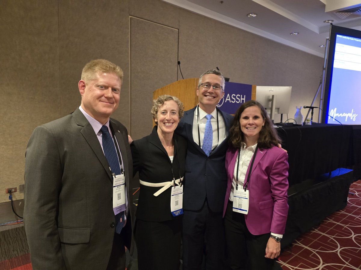 marykmulcaheymd's tweet photo. Huge thanks to Dr. Ryan Calfee and the Hand Society for inviting me to speak about Leading Change in Orthopaedics! It was an honor!
#orthotwitter #ASSH24 #leadership @LoyolaOrthoRes @RJOSociety @dlaport1 https://t.co/AuYFLNUz8N