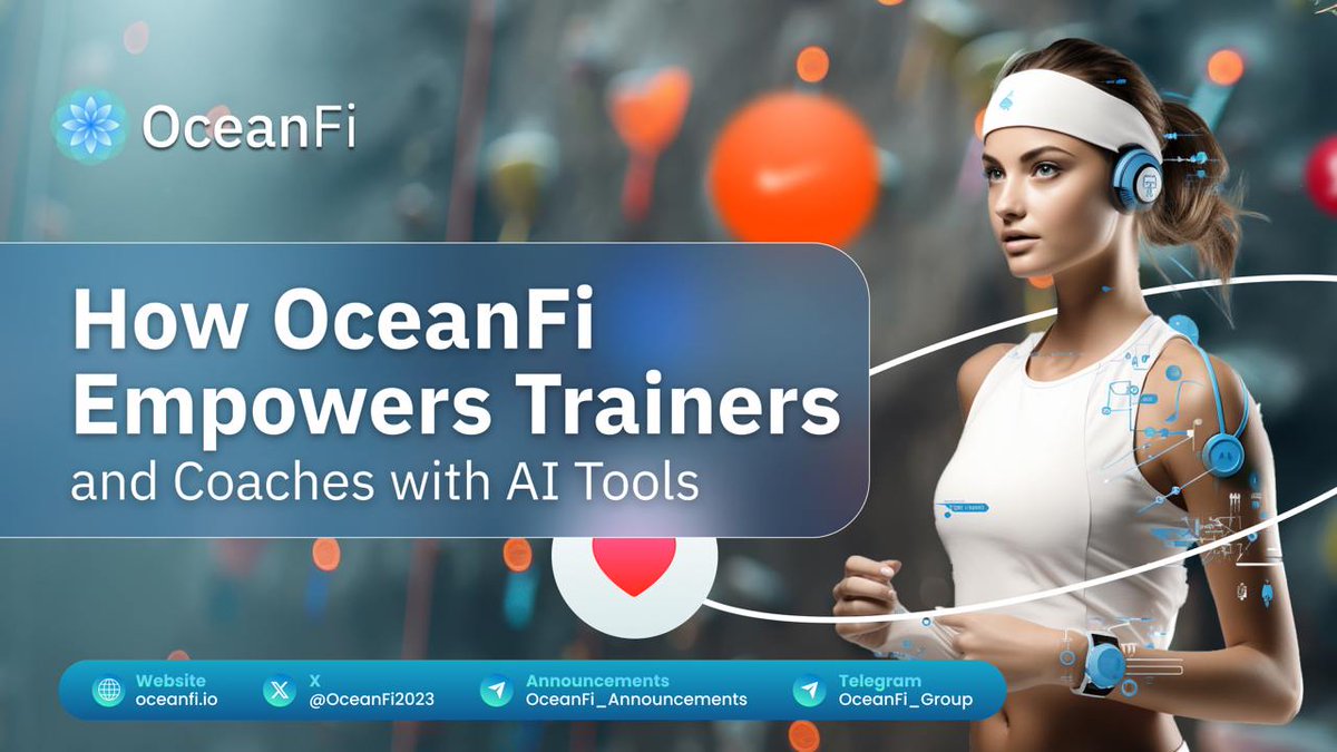 🧑‍💻 How OceanFi Empowers Trainers and Coaches with AI Tools 🧑‍💻

🎓 Expert Tools for Experts: OceanFi provides trainers and coaches with advanced AI tools that enhance their ability to guide clients. From personalized workout plans to AI-driven insights, these tools empower