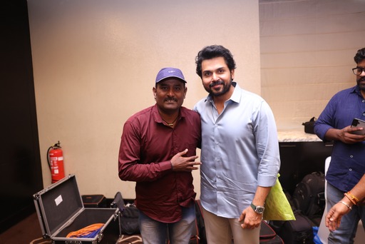 Botha.Sridharకార్తి (@sridhar_botha) on Twitter photo •With My Guru <a href="/Karthi_Offl/">Karthi</a> Anna at Park Hyatt hotel Hyderabad #SatyamSundaram Pre-release Event 💙🤗.
<a href="/Suriya_offl/">Suriya Sivakumar</a> #Jyotika #PremKumar
<a href="/SDsridivya/">Sri Divya</a> <a href="/rajsekarpandian/">Rajsekar Pandian</a> <a href="/prabhu_sr/">SR Prabu</a> <a href="/asiansureshent/">Asian Suresh Entertainment</a> <a href="/sakthivelan_b/">Sakthivelan B</a>
#SatyamSundaramFromSep28🌾
#Meiyazhagan #Telugu #Karthi •With My Guru <a href="/Karthi_Offl/">Karthi</a> Anna at Park Hyatt hotel Hyderabad #SatyamSundaram Pre-release Event 💙🤗.
<a href="/Suriya_offl/">Suriya Sivakumar</a> #Jyotika #PremKumar
<a href="/SDsridivya/">Sri Divya</a> <a href="/rajsekarpandian/">Rajsekar Pandian</a> <a href="/prabhu_sr/">SR Prabu</a> <a href="/asiansureshent/">Asian Suresh Entertainment</a> <a href="/sakthivelan_b/">Sakthivelan B</a>
#SatyamSundaramFromSep28🌾
#Meiyazhagan #Telugu #Karthi
