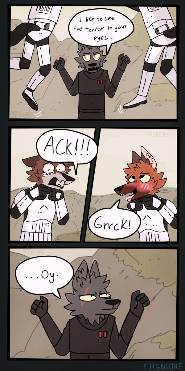 FreneticWolf's tweet photo. Terror https://t.co/v73wmBqynU