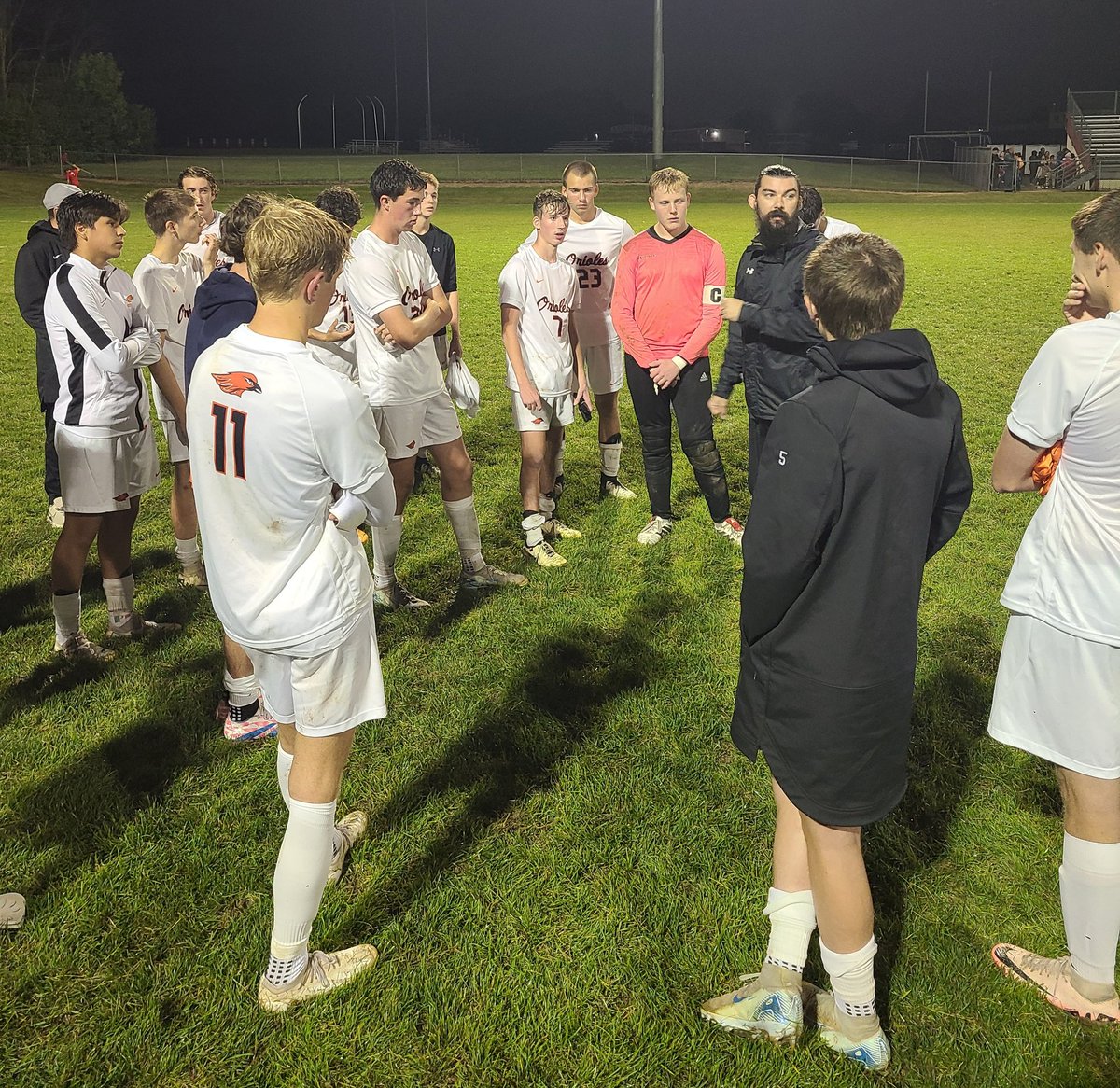 We competed hard tonight at Homestead, but we fall short 3-2.  JV and JV2 both lose 4-0.  We travel to Port on Thursday for another Conference away match