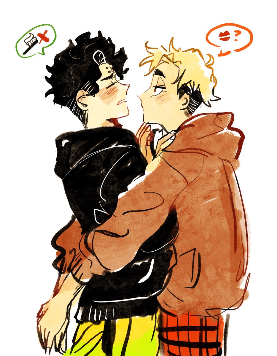 jackie_himechan's tweet image. Morning kiss