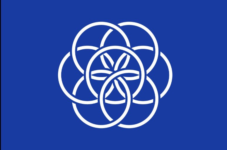 michaeljseiler's tweet photo. @marwilliamson This is the Flag of Planet Earth, a symbol of unity that’s reminds us of our shared humanity and home. Perhaps the only symbol that doesn’t divide us. This is a grassroots, citizen-led initiative to spread its adoption. 

Symbols matter, let’s start there. https://t.co/KHiToTxkZJ