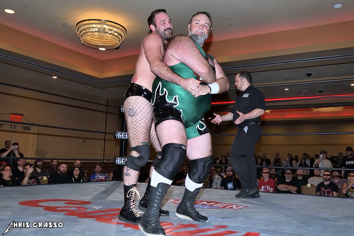 Chris Grasso (@ringsideguy) on Twitter photo From <a href="/GCWrestling/">GCHS_Wrestling</a> "Aura' Phila PA 9-20-24 #Harrahs #GCW #GCWAura #Match5 <a href="/EFFYlives/">EFFY!</a> vs. <a href="/GregExcellent/">Greg Excellent</a>
2/6 From <a href="/GCWrestling/">GCHS_Wrestling</a> "Aura' Phila PA 9-20-24 #Harrahs #GCW #GCWAura #Match5 <a href="/EFFYlives/">EFFY!</a> vs. <a href="/GregExcellent/">Greg Excellent</a>
2/6