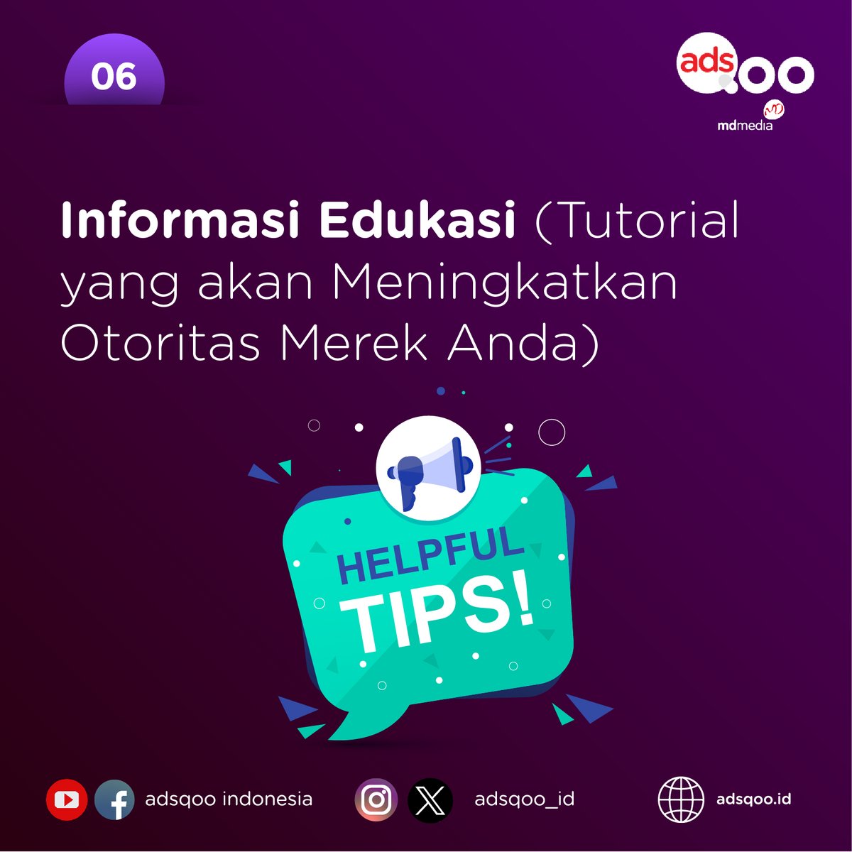 Adsqoo_id's tweet image. 6. Informasi edukasi
#pushnotificationads #adsqoo #android #advertising