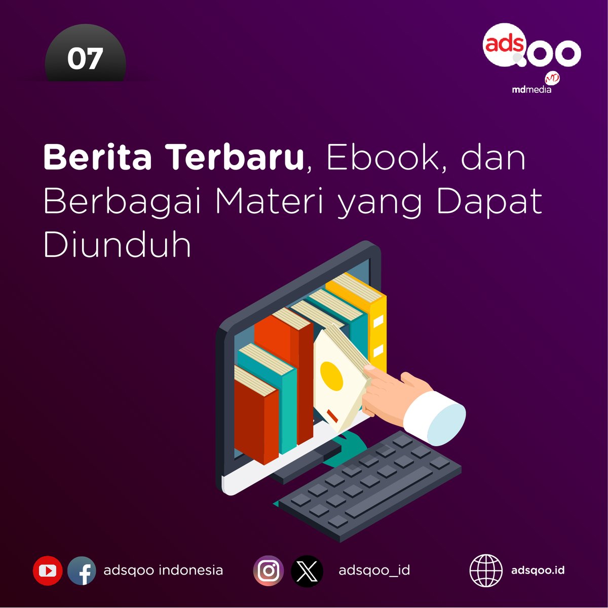 Adsqoo_id's tweet image. 7. Berita terbaru
#pushnotificationads #adsqoo #android #advertising