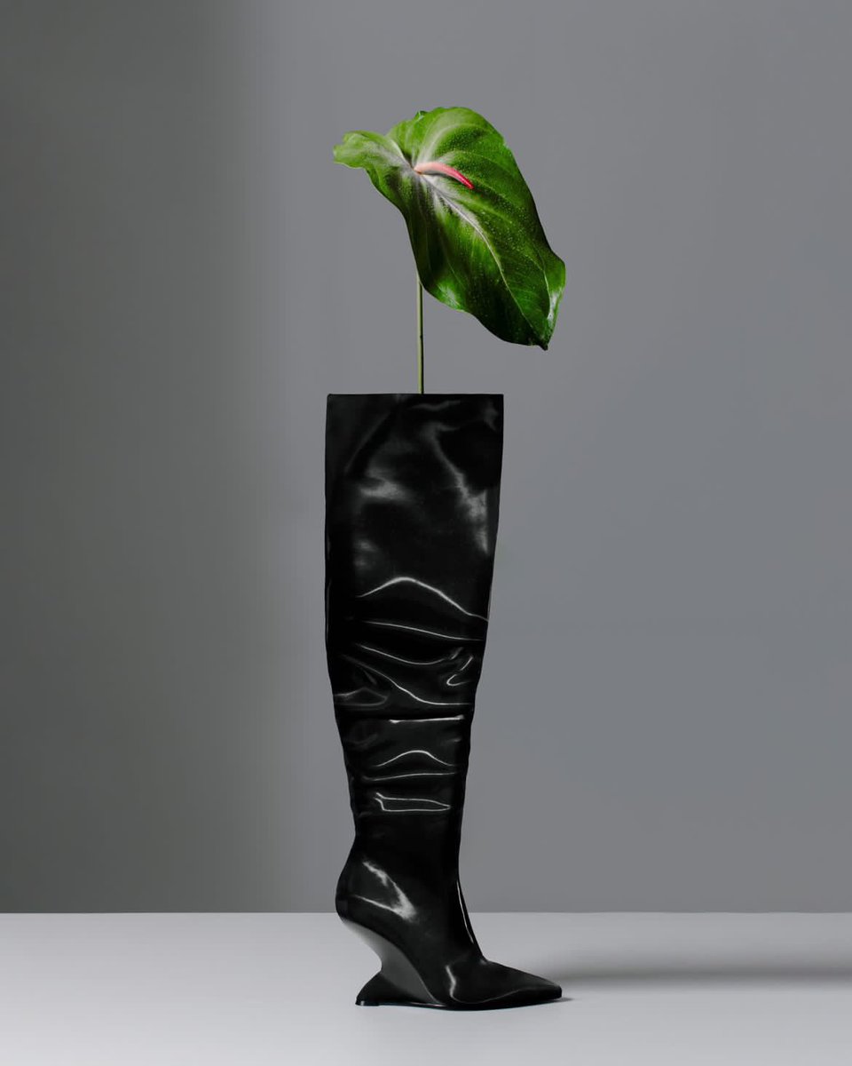 Our Paloma Boot in Liquid Black Organza / Leather 
Drops this Friday at 12pm EST 
New footwear coming soon 💫